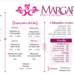 Fonda Margarita Menú y Precios